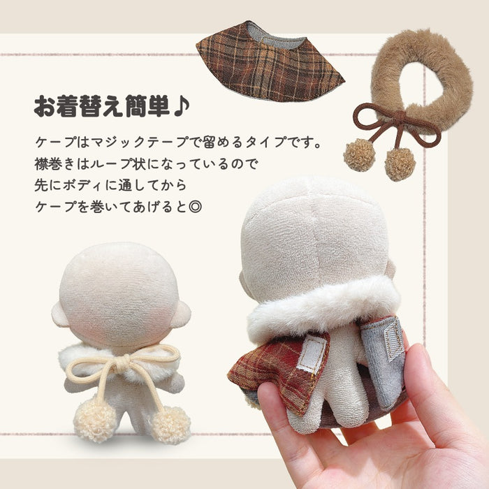 ぬい服 10cm ケープ さくらんぼ 11cm 12cm