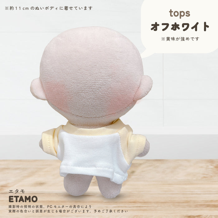 ぬい服 10cm ラグラン トップス