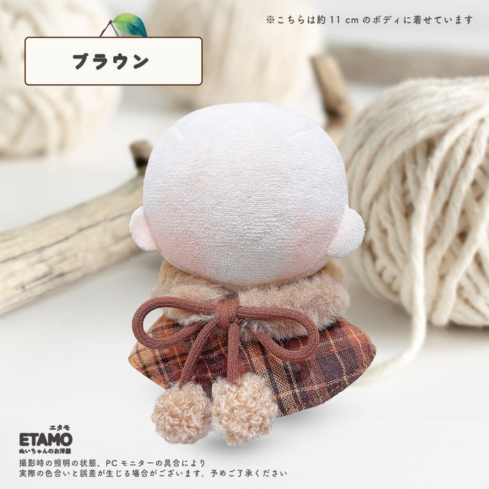 ぬい服 10cm ケープ さくらんぼ 11cm 12cm