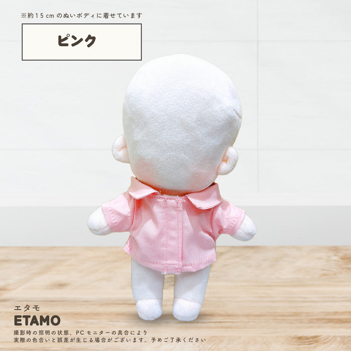 ぬい服 15cm カラーシャツ