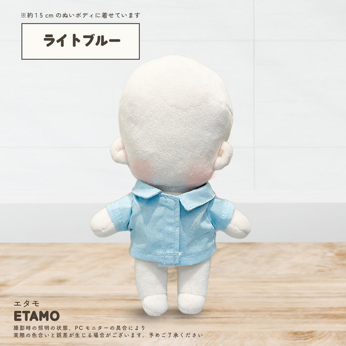 ぬい服 15cm カラーシャツ