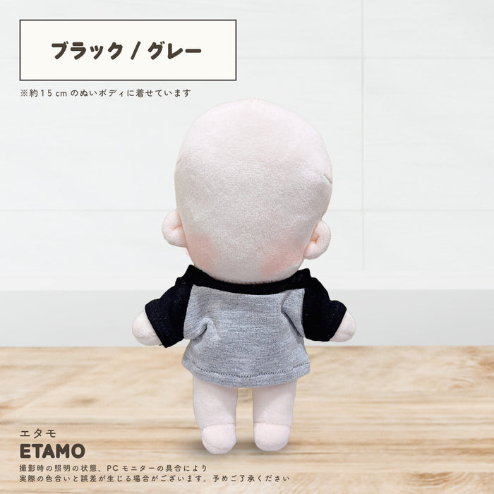 ぬい服 15cm ラグラン トップス