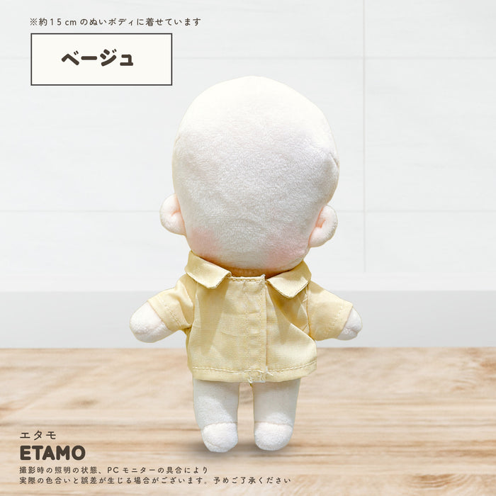 ぬい服 15cm カラーシャツ