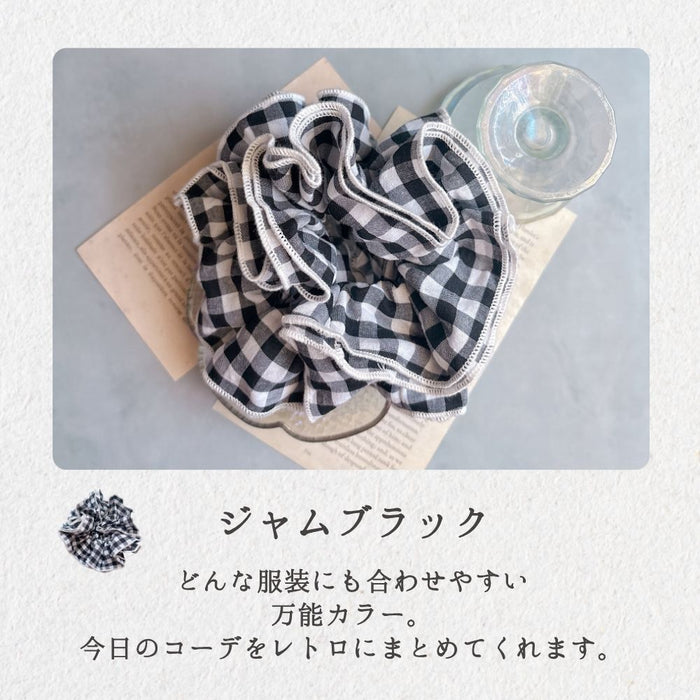 ジャム シュシュ レッド グリーン ブルー ブラック