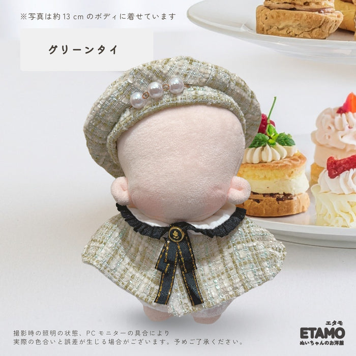 ぬい服 12cm 帽子 ケープ ネクタイ パンツ セット