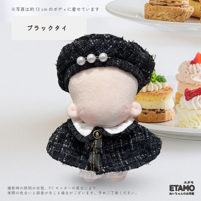 ぬい服 12cm 帽子 ケープ ネクタイ パンツ セット
