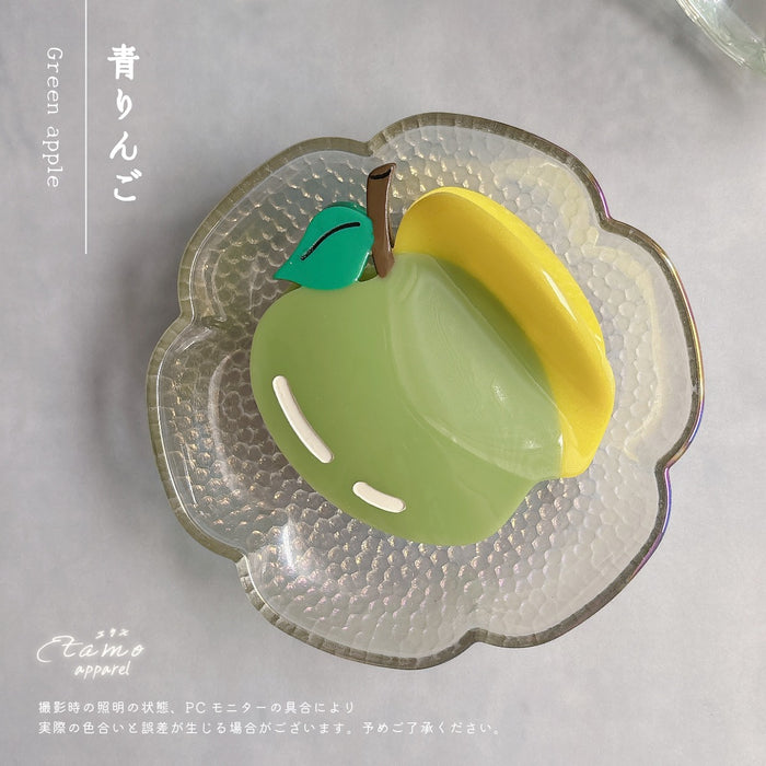 農作物 ヘアクリップ バンス 野菜 果物 トマト ナス トウモロコシ ピーマン 白菜 りんご 桃 いちご 稲穂