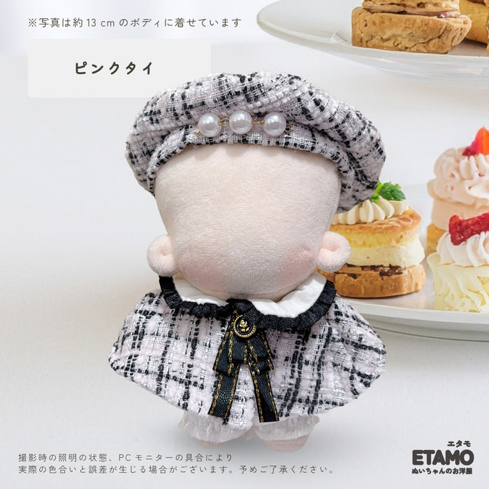ぬい服 12cm 帽子 ケープ ネクタイ パンツ セット