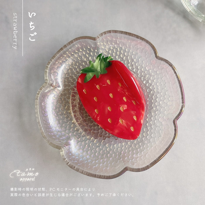 農作物 ヘアクリップ バンス 野菜 果物 トマト ナス トウモロコシ ピーマン 白菜 りんご 桃 いちご 稲穂
