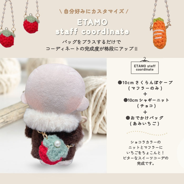 ぬい服 10cm いちご にんじん バッグ 小物