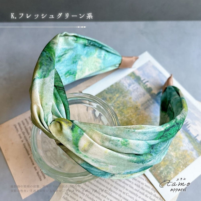 第7画廊 纏うアート 絵画 カチューシャ