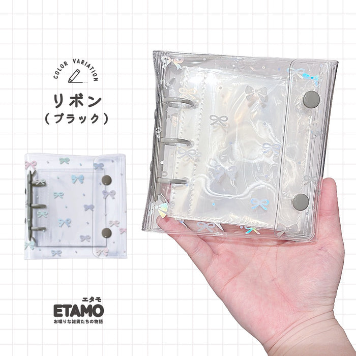 シールバインダー PPポケット付き ピンク ミント ブルー パープル ホワイト ブラック