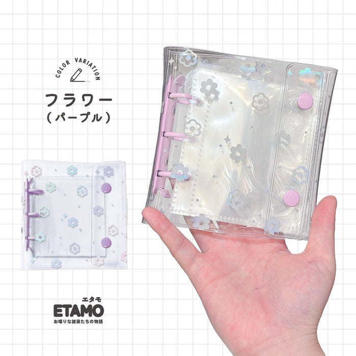 シールバインダー PPポケット付き ピンク ミント ブルー パープル ホワイト ブラック