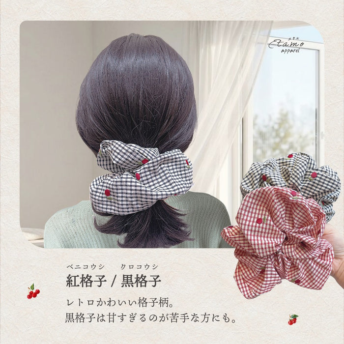 シュシュ 摘みたてさくらんぼ