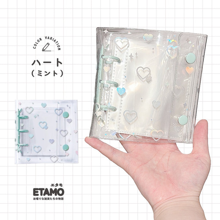 シールバインダー PPポケット付き ピンク ミント ブルー パープル ホワイト ブラック