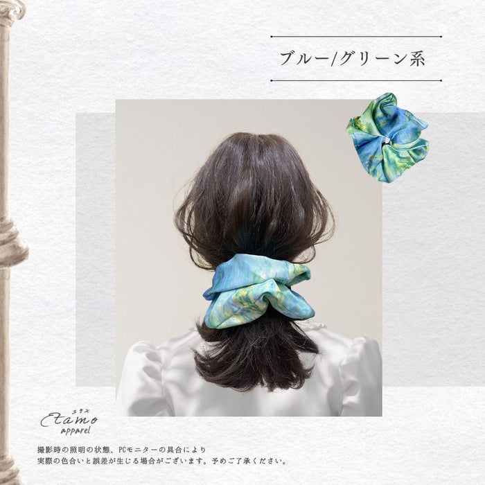 第3画廊 纏うアート 絵画なシュシュ