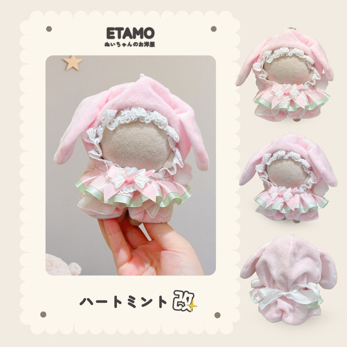 ぬい服 10cm 12cm ポンチョ うさぎ 改