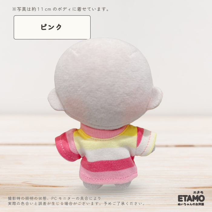 ぬい服 10cm トップス Tシャツ ボーダー