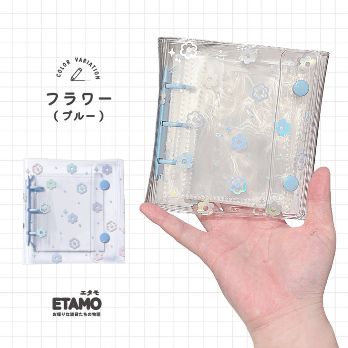 シールバインダー PPポケット付き ピンク ミント ブルー パープル ホワイト ブラック
