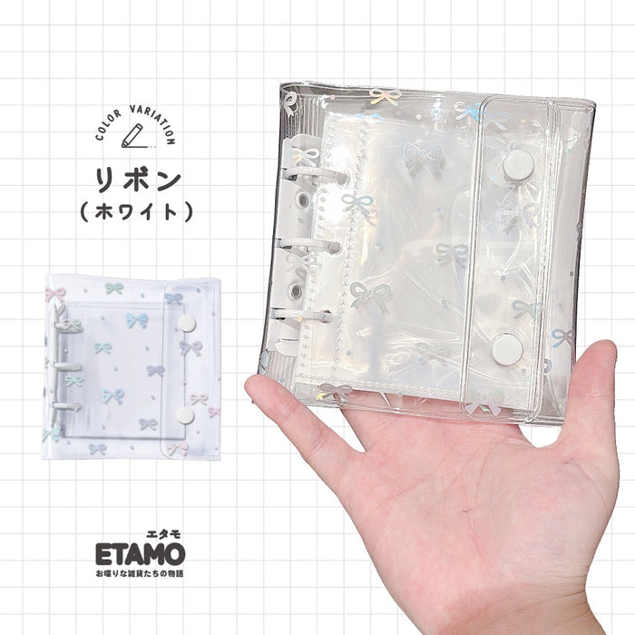 シールバインダー PPポケット付き ピンク ミント ブルー パープル ホワイト ブラック