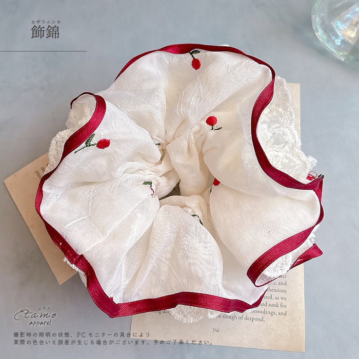 シュシュ 摘みたてさくらんぼ