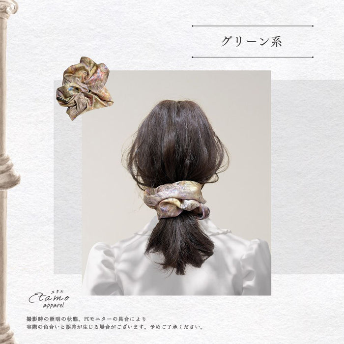 第3画廊 纏うアート 絵画なシュシュ