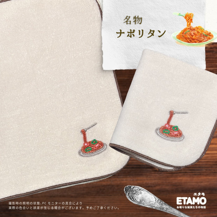 喫茶 タオルハンカチ クリームソーダ パンケーキ プリン ナポリタン パフェ ゼリー