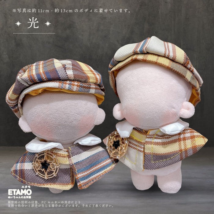 ぬい服 10cm 12cm 魔術学校の制服 帽子 ケープ