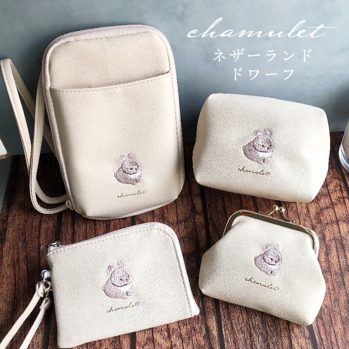 chamulet がま口ミニポーチ — Etamo chamulet がま口ミニポーチ — Etamo