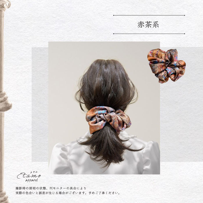第3画廊 纏うアート 絵画なシュシュ