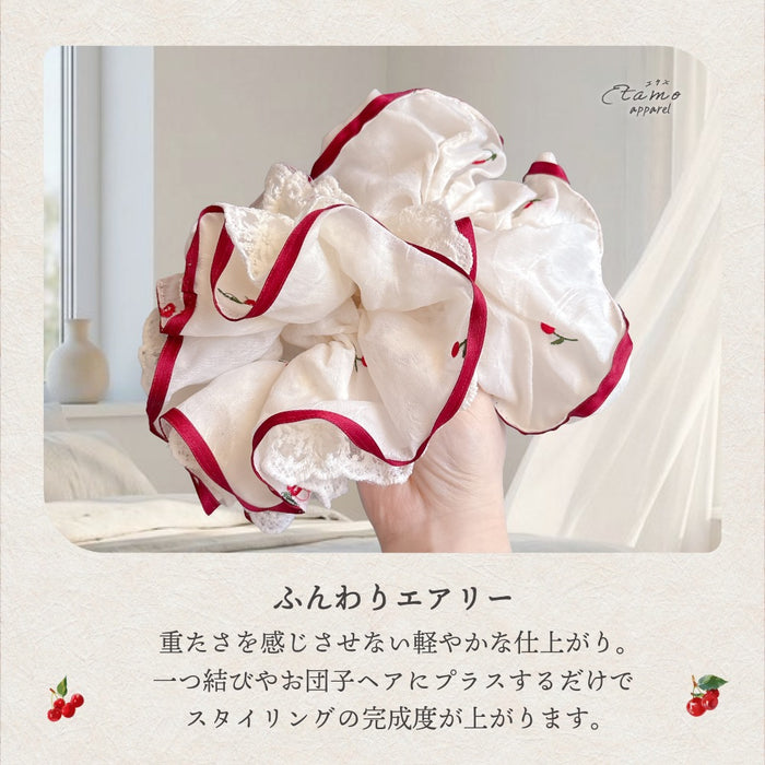 シュシュ 摘みたてさくらんぼ