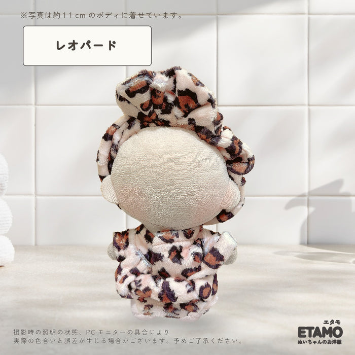ぬい服 10cm バスローブ ヘアバンド