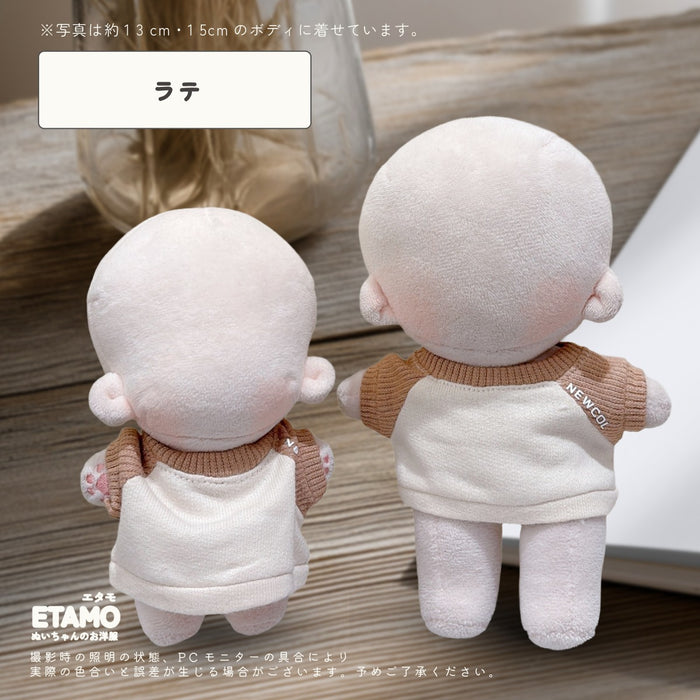 ぬい服 15cm 13cm ラグラン スウェット トップス