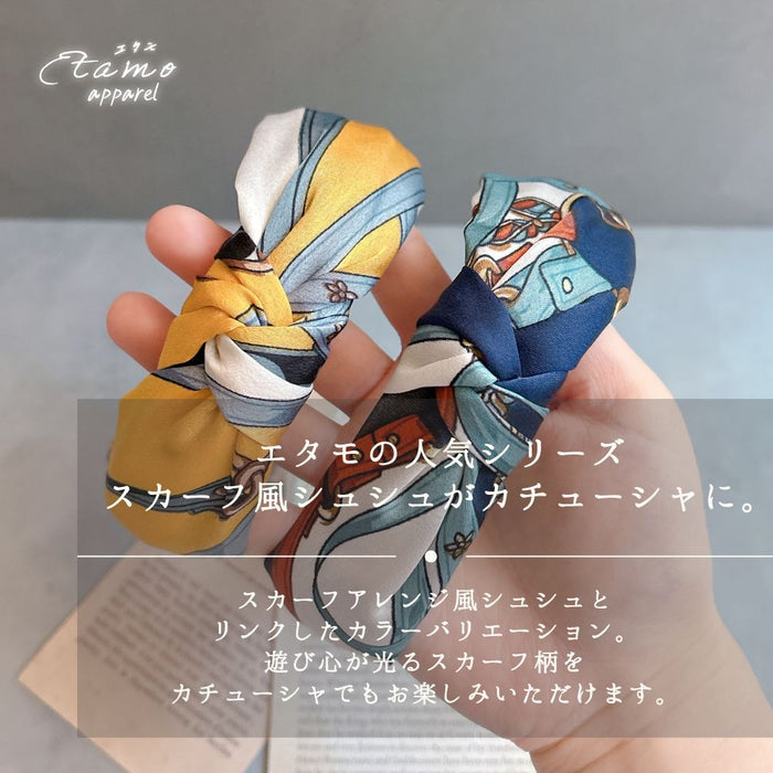 カチューシャ スカーフ風