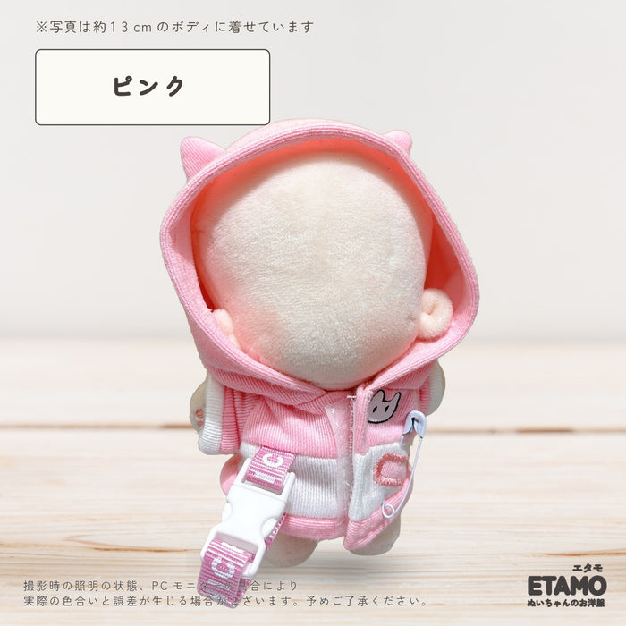 ぬい服 12cm 13cm 猫耳 パーカー