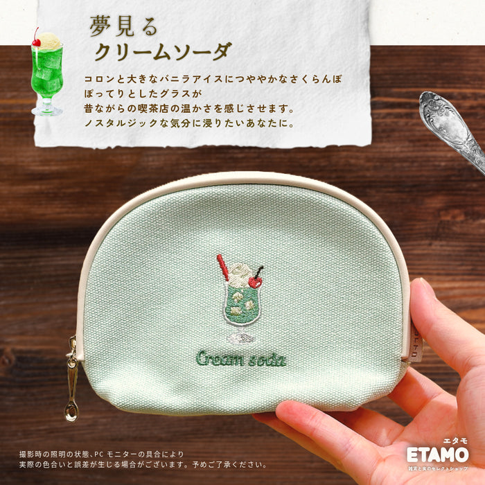 喫茶 ティッシュポーチ クリームソーダ パンケーキ プリン