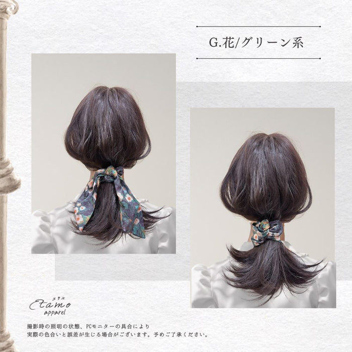 第1画廊 纏うアート 絵画なリボンシュシュ 星月夜 野ばら ゴッホ