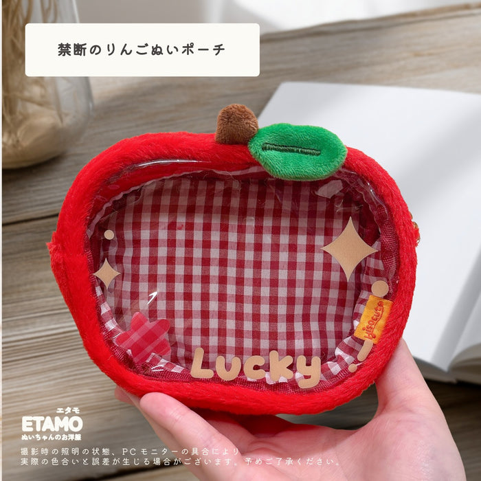 ぬい服 10cm 12cm 禁断の果実コレクション りんご 帽子 セットアップ ぬいポーチ
