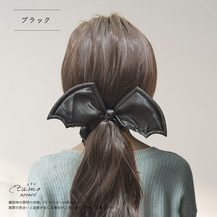 悪魔なシュシュ ブラック グレー