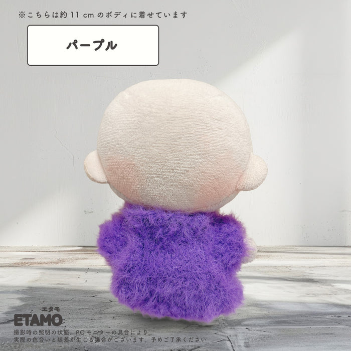 ぬい服 10cm ぷちニット トップス シャギー