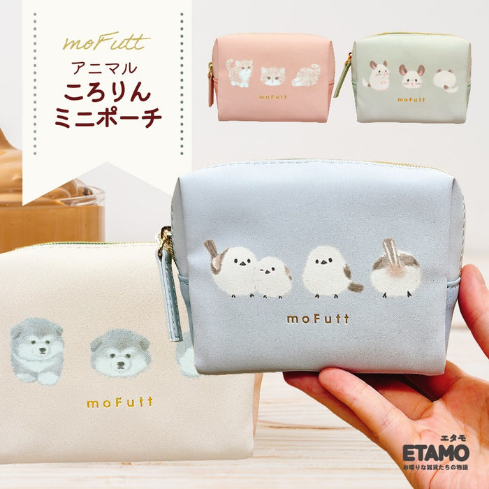 ミニポーチ しまえなが チンチラ ねこ いぬ