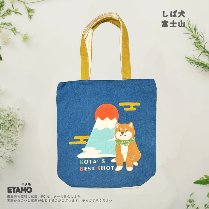 トートバッグ しば犬 シマエナガ マツネコ