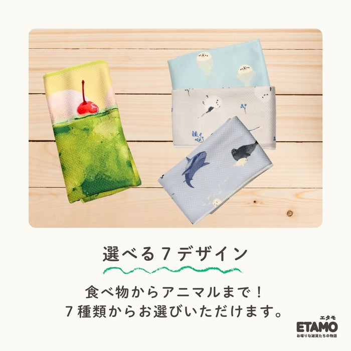 フレンズヒル クールタオル タオル ビール クリームソーダ アニマル 海 シマエナガ ハシビロコウ アザラシ