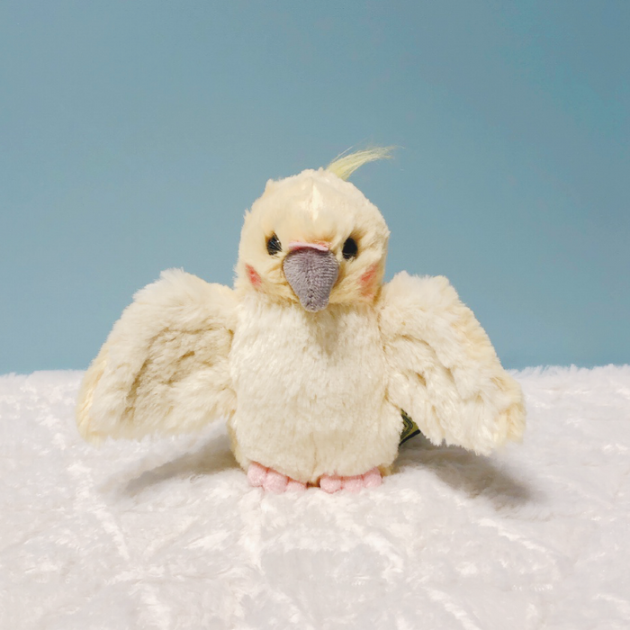 fluffies インコ ぬいぐるみ イエロー ブルー