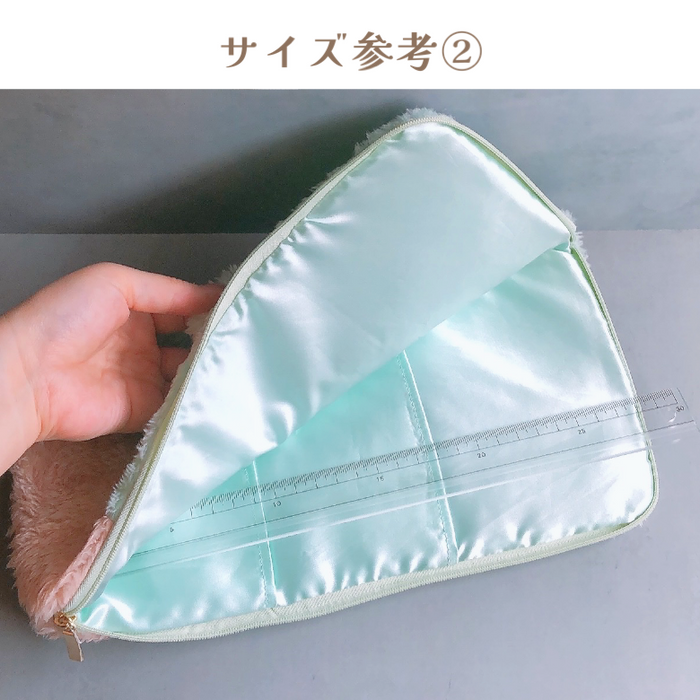 モコモカ ペンライトポーチ モカ ミルクティー クリーム さぼてん — Etamo モコモカ ペンライトポーチ モカ ミルクティー クリーム さぼてん — Etamo
