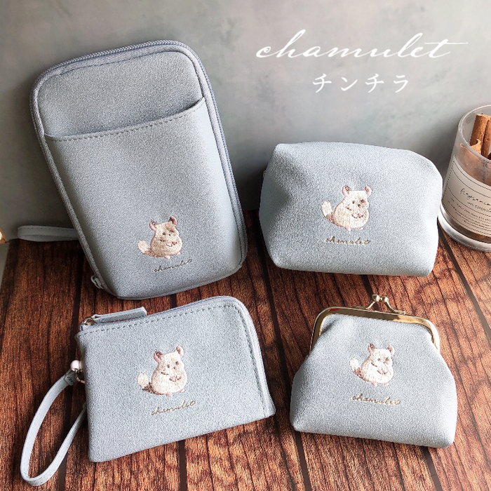 chamulet がま口ミニポーチ — Etamo chamulet がま口ミニポーチ — Etamo