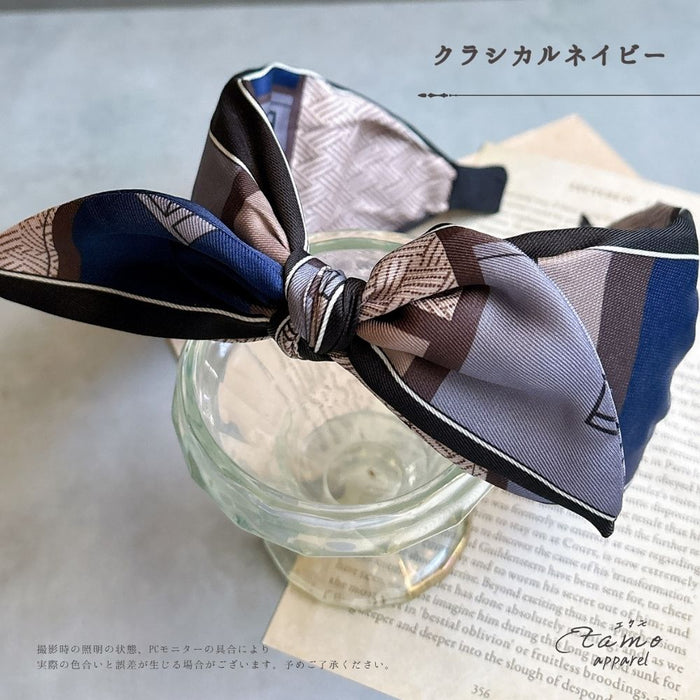 カチューシャ スカーフ風