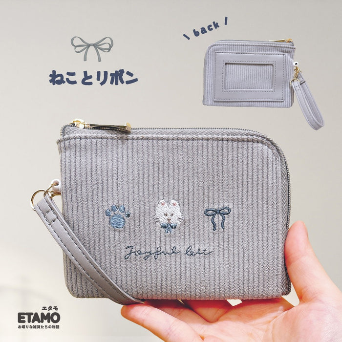 パスケース リール付き 犬 猫 うさぎ