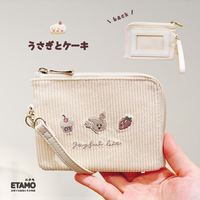 パスケース リール付き 犬 猫 うさぎ