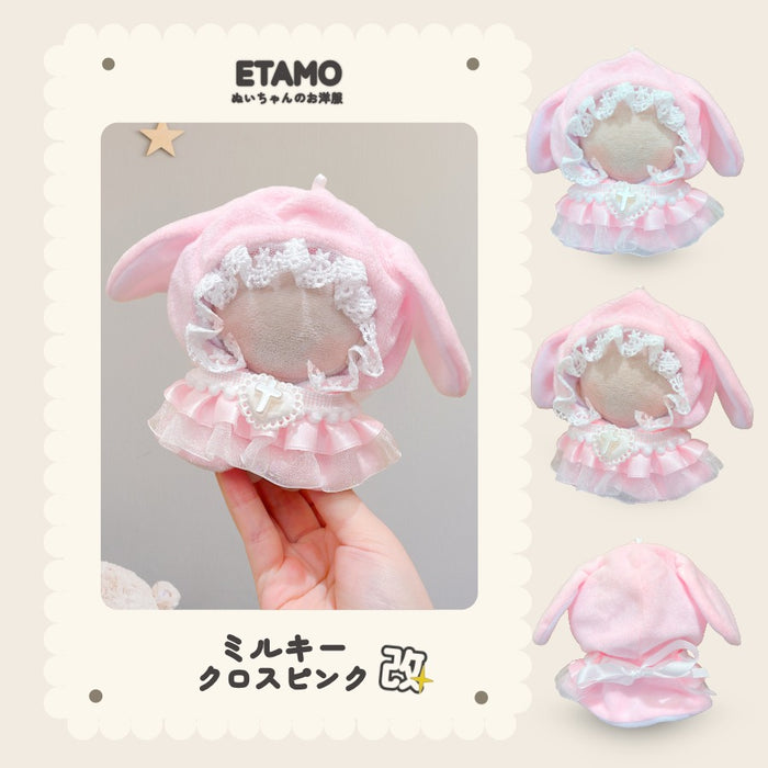ぬい服 10cm 12cm ポンチョ うさぎ 改 — Etamo
